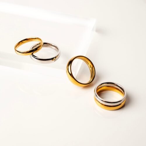 Banks High Shine Waterproof Stacking Ring