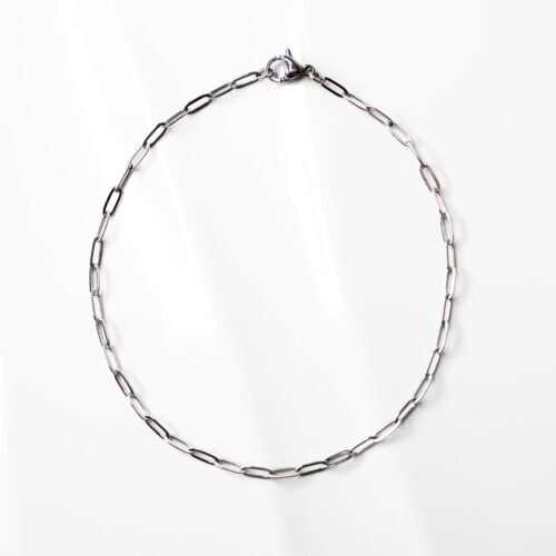 Marina Waterproof Paperclip Chain Anklet